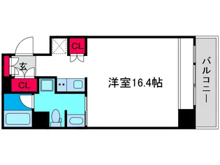 アーデンタワー南堀江【10階】の間取り