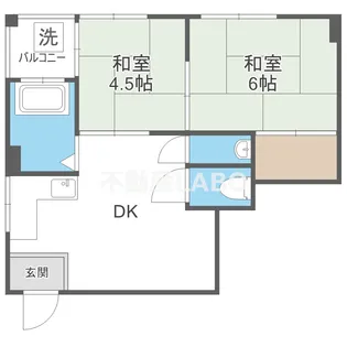 第3草薙ビル【402号室】の間取り