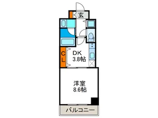 Loisir Kusunoki【5階】の間取り