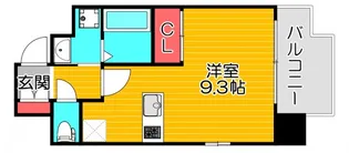 アバンティ大阪ドームシティ【10階】の間取り