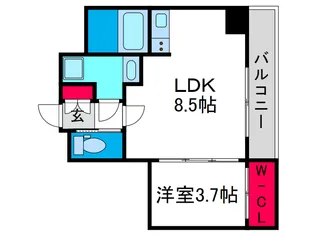BASE NAMIYOKE【3階】の間取り