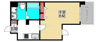 S-FORT西九条【7階】の間取り