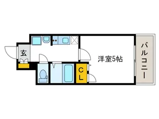 エスリード南堀江リバーサイドの間取り
