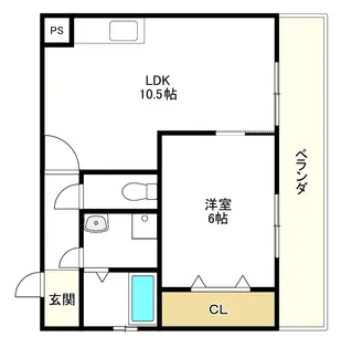 ヨジマハイツの間取り