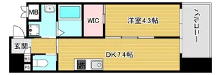 ファーストフィオーレ難波フォートの間取り