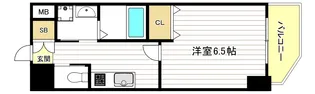 クローバーグランツ弁天町の間取り
