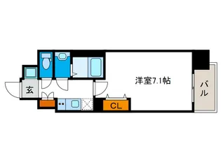 フォーリアライズ大正ソーレの間取り