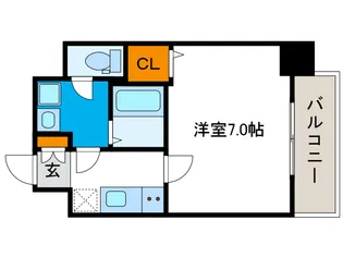フォーリアライズ大正ソーレ【2階】の間取り