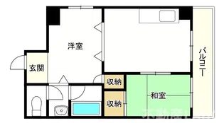 ハウス・アイ御幣島【2階】の間取り