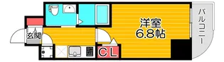 セレニテ九条リアン【4階】の間取り