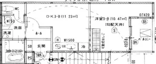 ノイヴェル此花【2階】の間取り