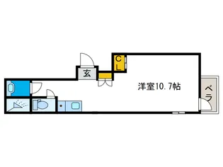 リエゾンコート弁天町の間取り