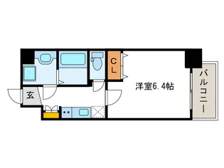 ジアコスモ九条シエルの間取り
