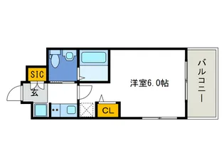 クリスタルグランツ大阪センターstの間取り
