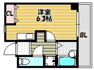 ダイヤモンドパレス【305号室】の間取り
