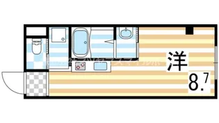 ギャレ鴻池【403号室】の間取り