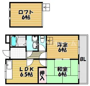 エスポワール辻本【405号室】の間取り