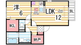 グラッツィエ【103号室】の間取り
