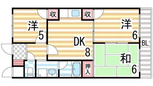 メゾンローゼの間取り