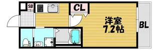 ESCALA四條畷【3階】の間取り