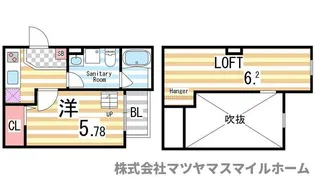 アミークス【101号室】の間取り