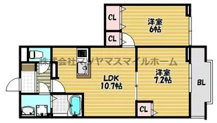 フォレストメゾン打越【101号室】の間取り