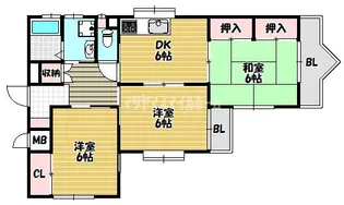 ライムハイツの間取り