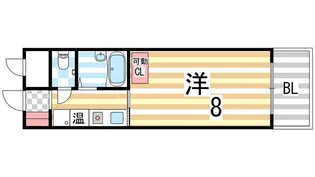 吉鴻ハイネス3【502号室】の間取り