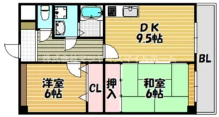吉鴻ハイネス3【205号室】の間取り