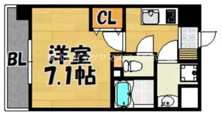 レークス大阪城イースト【404号室】の間取り