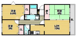 エスポワール【101号室】の間取り
