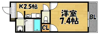 平井ハイツ3番館【205号室】の間取り
