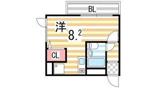 セシリア野崎【103号室】の間取り