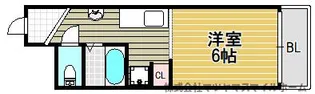 ソルテ住道【305号室】の間取り