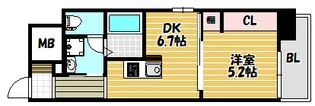 GARDENIA鶴見【905号室】の間取り