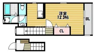 グレースヴィラ【205号室】の間取り