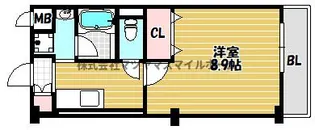 ブランチェリー新石切【305号室】の間取り