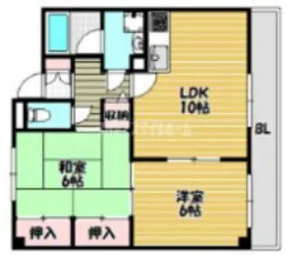 Owlet諸口の間取り
