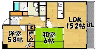 カーサリーヴァ【301号室】の間取り