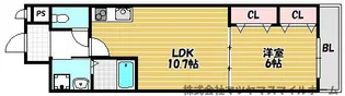 ハルミール忍ケ丘【302号室】の間取り