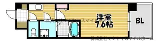 スプランディッド放出【1103号室】の間取り