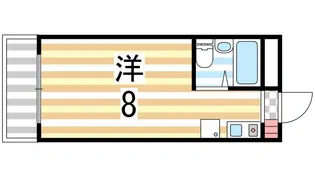 グロースハイツ住道【2階】の間取り