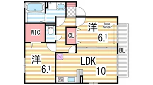 プリマベーラ【201号室】の間取り