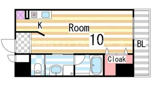 カーサアリビオ【306号室】の間取り