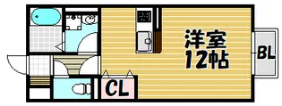 アゼリア【105号室】の間取り