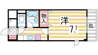 ラフィネシャンブル【301号室】の間取り