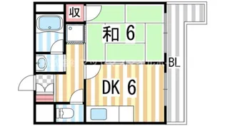 メイフェアN【308号室】の間取り
