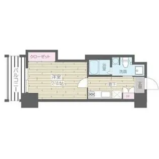 HF四条河原町レジデンスの間取り