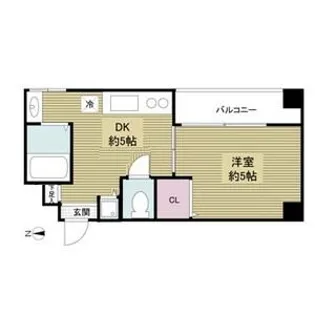 プロスペクト河原町五条の間取り