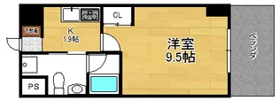 ティアラ京桃山の間取り
